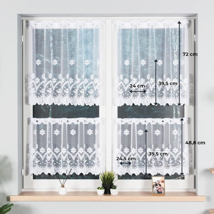 Zazdrostka żakardowa ze wzorem pasowym, wysokość 70cm, kolor biały firanyfryzlewicz (2).jpeg