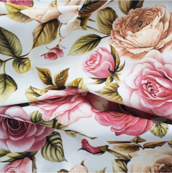 ZASŁONA RÓŻE SOFT VELVET BEŻOWO RÓŻOWE firanyfryzlewicz.pl ..jpg