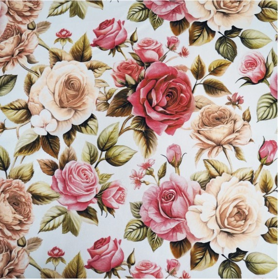 ZASŁONA RÓŻE SOFT VELVET BEŻOWO RÓŻOWE firanyfryzlewicz.pl  2.jpg