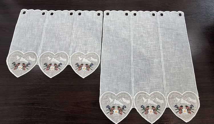 Zazdrostka z serduszkiem i haftem górskim FIRANYFRYZLEWICZ.PL   (1).jpg